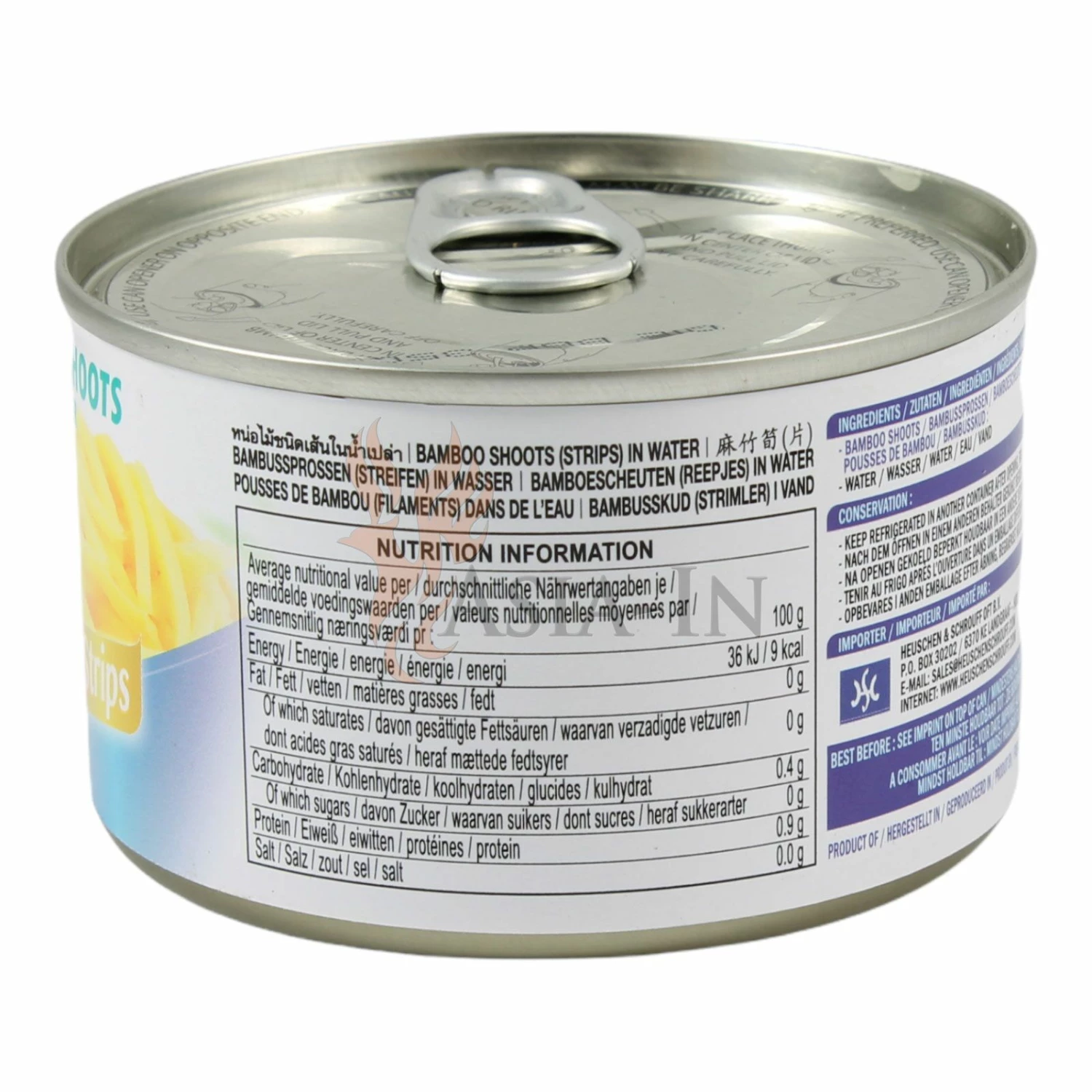 Twin Elephants Bambussprossen In Streifen 140g 4 Twin Elephants Bambussprossen In Streifen 140g – Bild 2