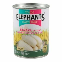 Twin Elephants Bananen In Sirup 300g -ASIA-IN Geschäft twin elephants bananen in sirup 300g