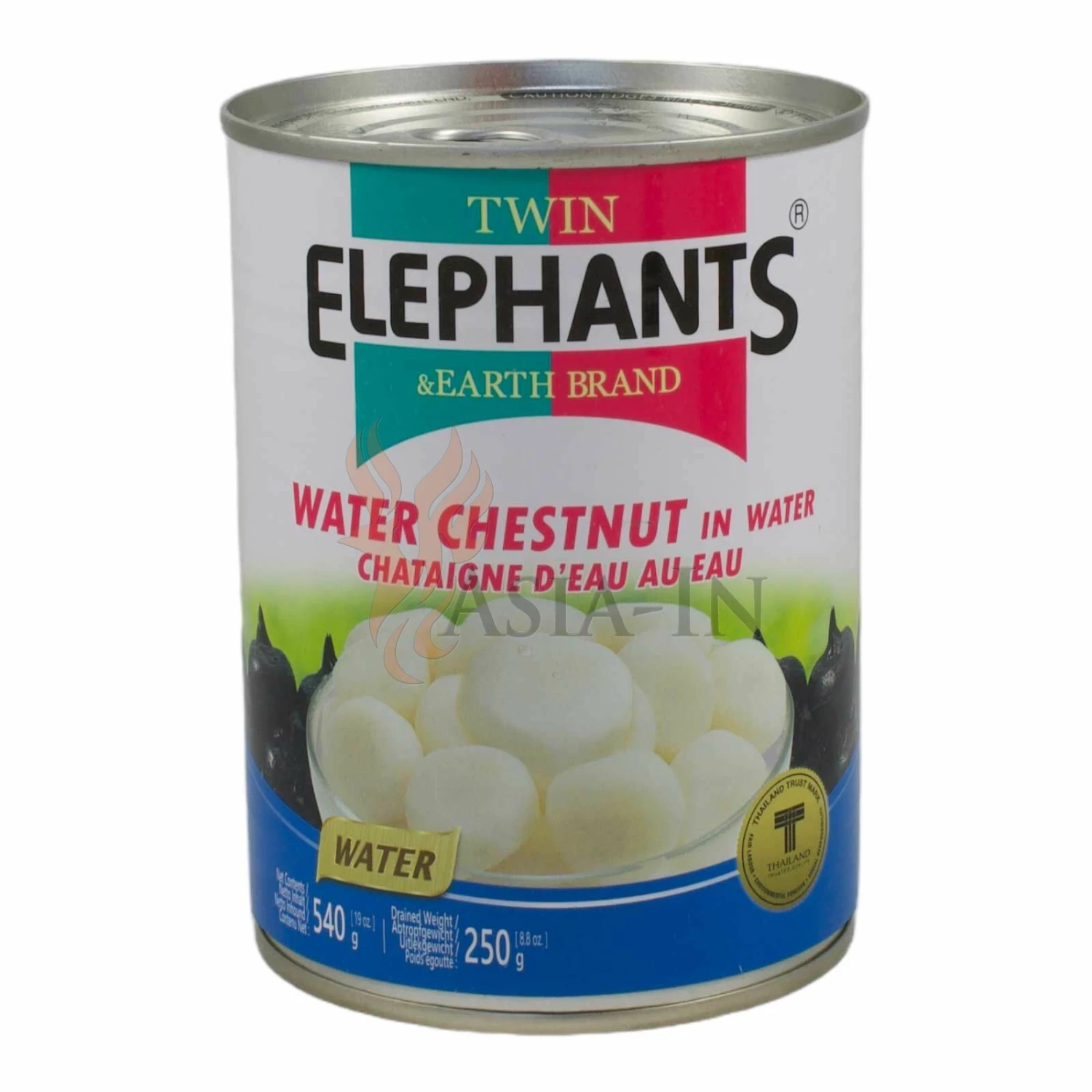 Twin Elephants Wasserkastanien In Wasser 250g 3 Twin Elephants Wasserkastanien In Wasser 250g