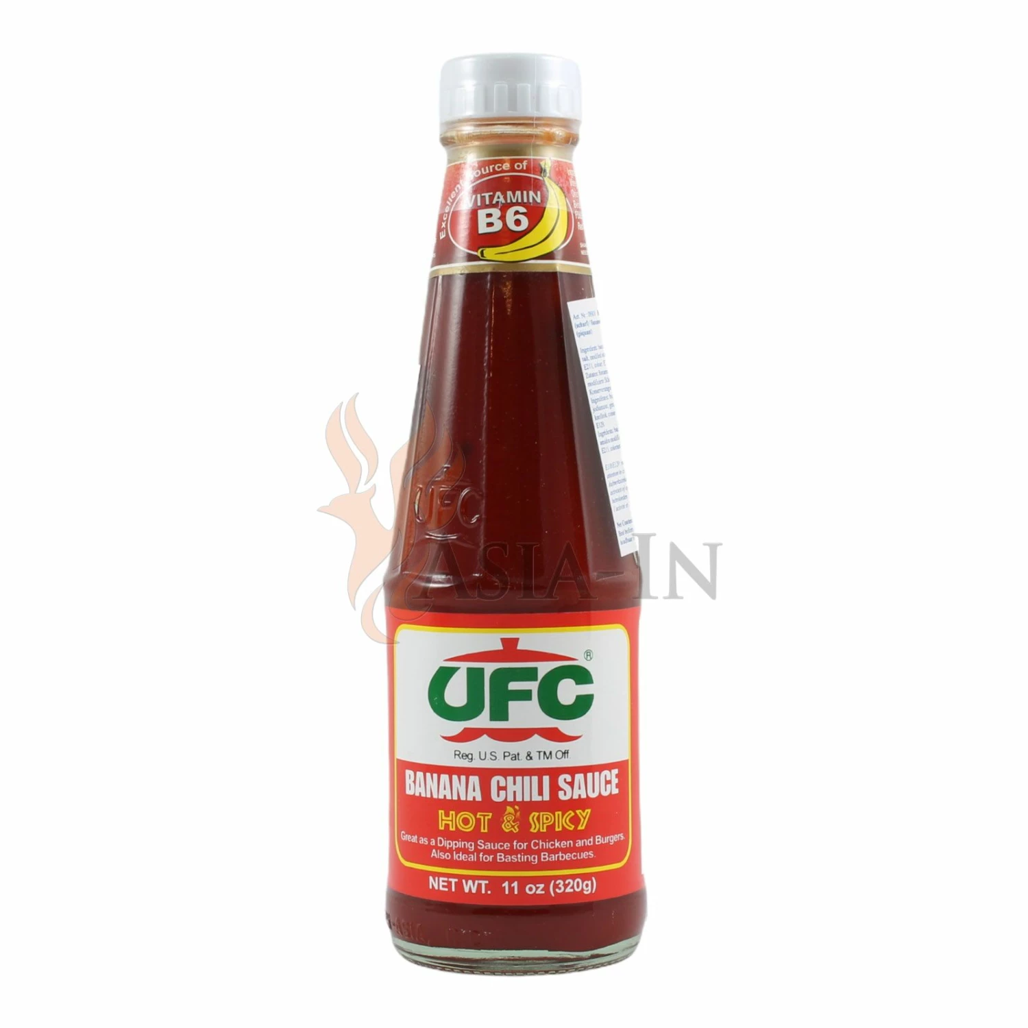 UFC Bananensauce Scharf 320g 3 UFC Bananensauce Scharf 320g