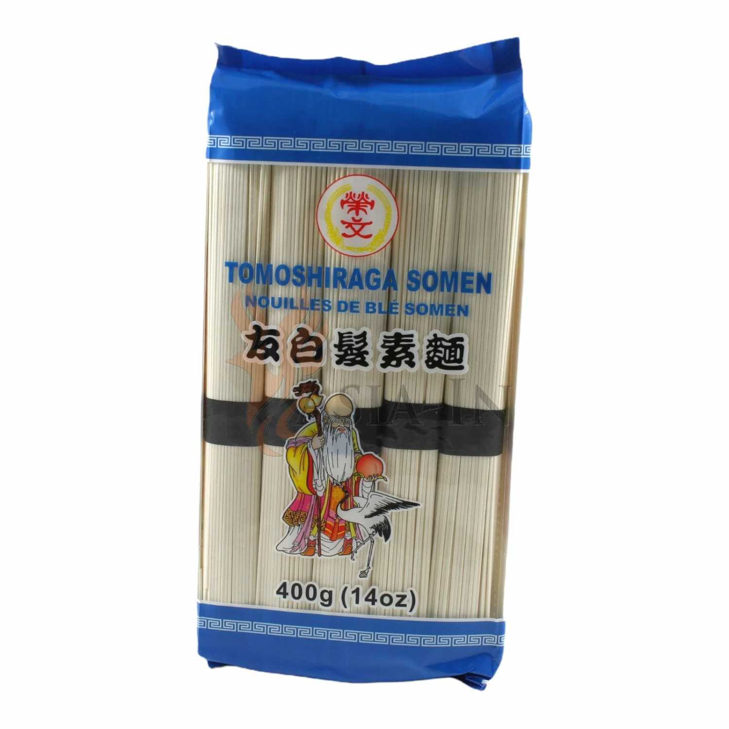 WING MAN Tomoshiraga Somen Nudeln 400g 3 WING MAN Tomoshiraga Somen Nudeln 400g