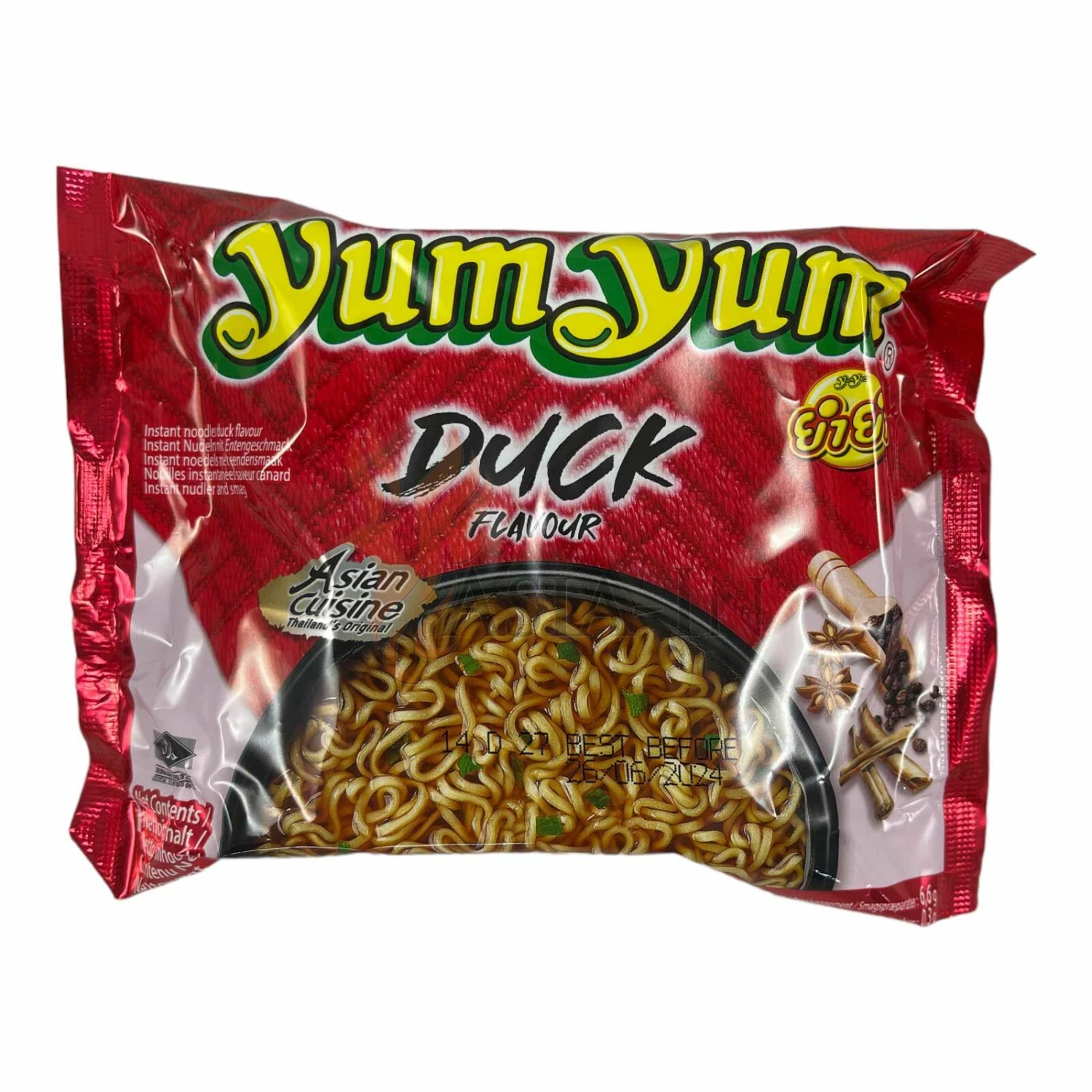 YumYum Ente Instant Nudeln 60g 3 YumYum Ente Instant Nudeln 60g