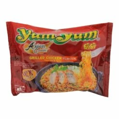 Titelseite -ASIA-IN Geschäft yumyum grilled chicken thai hot spicy wok nudeln 70g